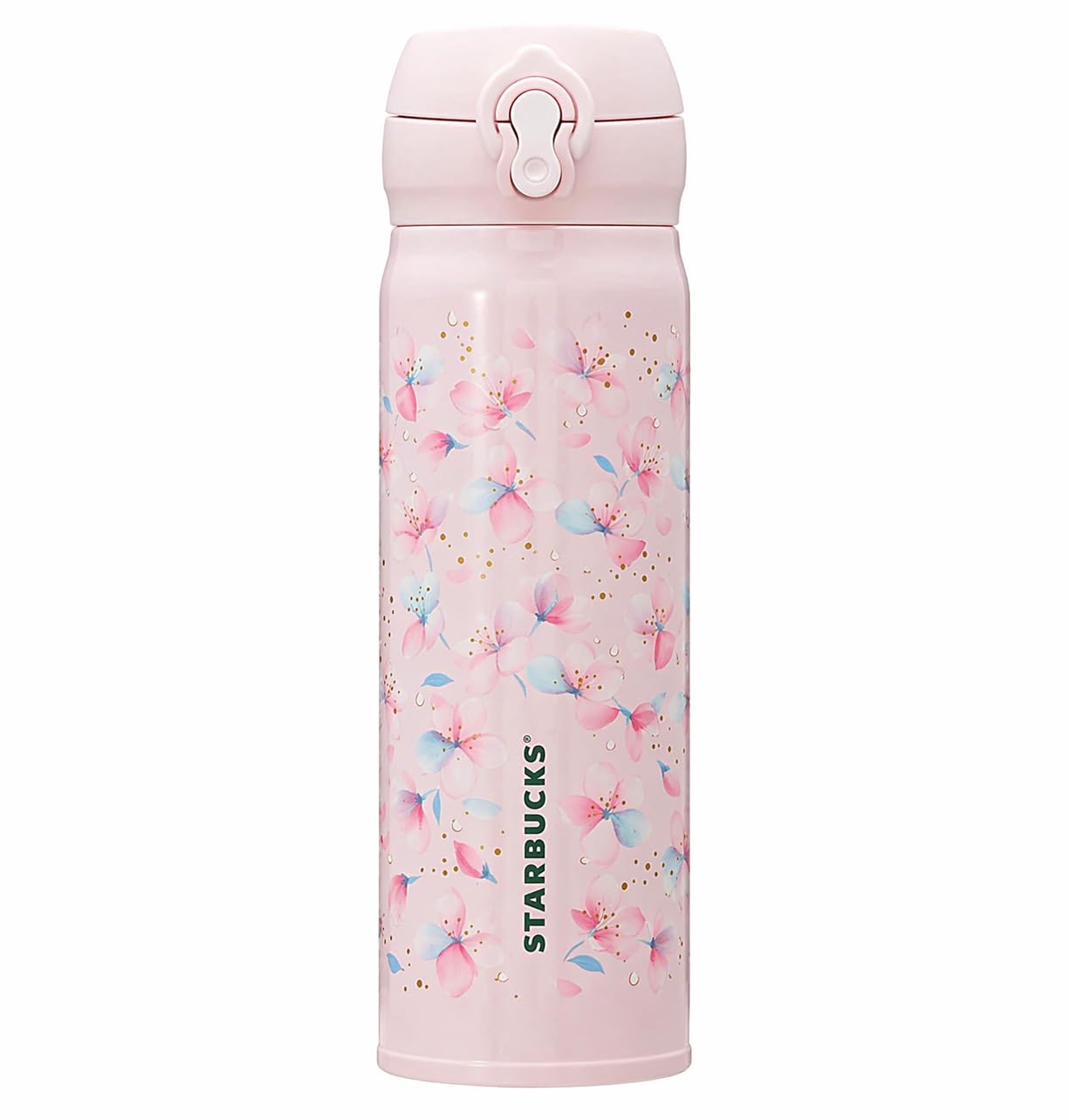 STARBUCKS SAKURA 2026 Handy Stainless Steel Bottle, Pale Pink, 16.9 fl oz (500 ml), Cherry Blossom, Sakura, Tumbler, Coffee, Sta