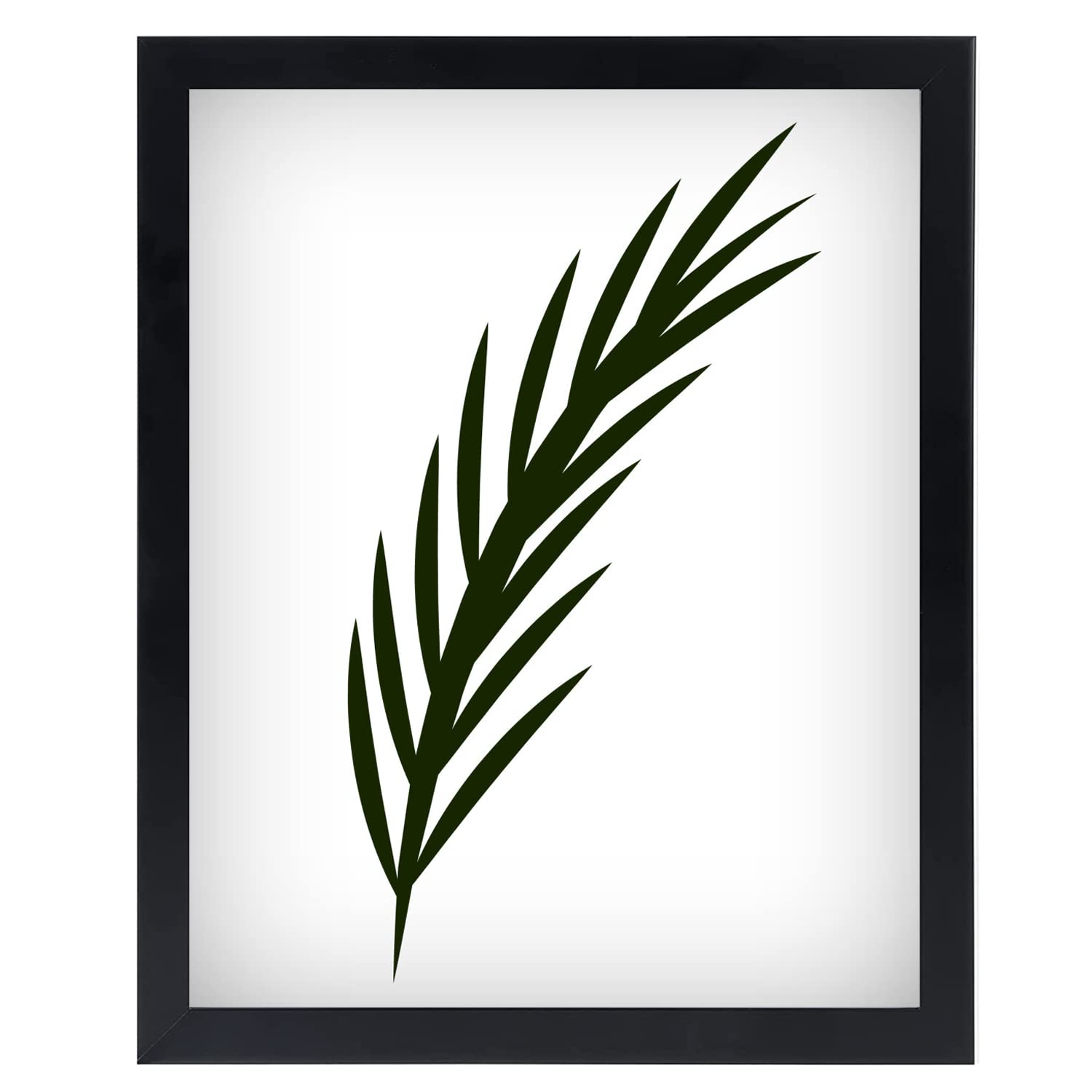 NAOKBOEE 7x10 Picture Frame in Black - Horizontal and Vertical Formats for Wall and Tabletop - Photo Frames with Shatter Resista
