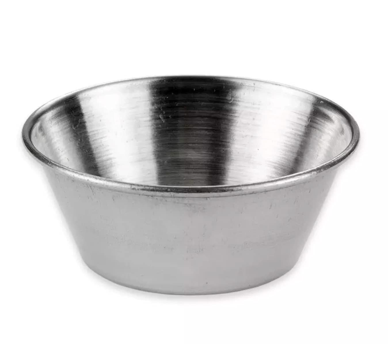 Update International SC-15 1.5 Oz. Stainless Steel Sauce Cup - Dozen