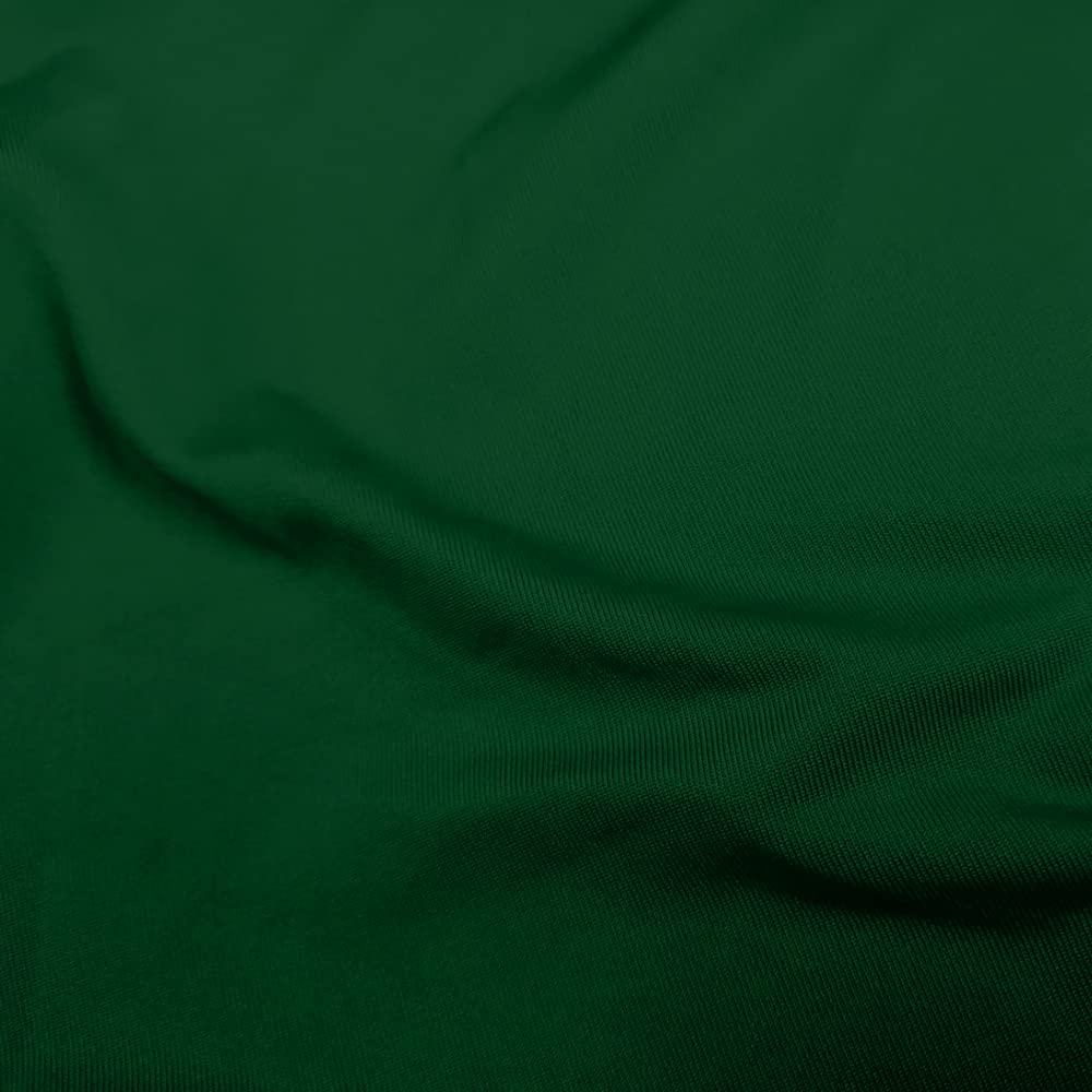 Gowinex 6Ft Hunter Green Stretch Spandex Table Cover Tablecloth For Rectangular Fitted Folding Table