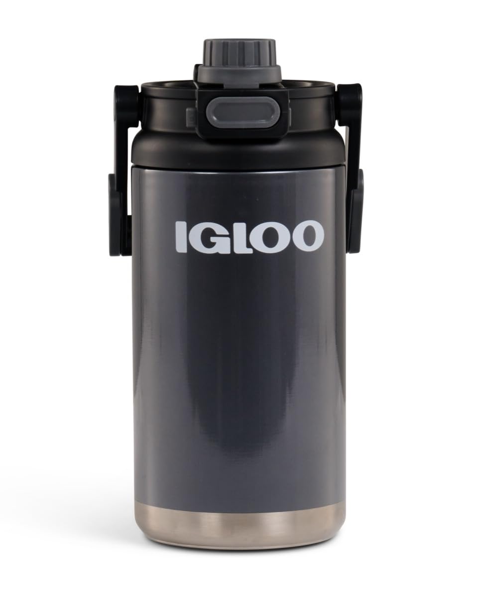 Igloo 00031486 54 Oz Stainless Steel Hybrid Sport Jug (Charcoal)