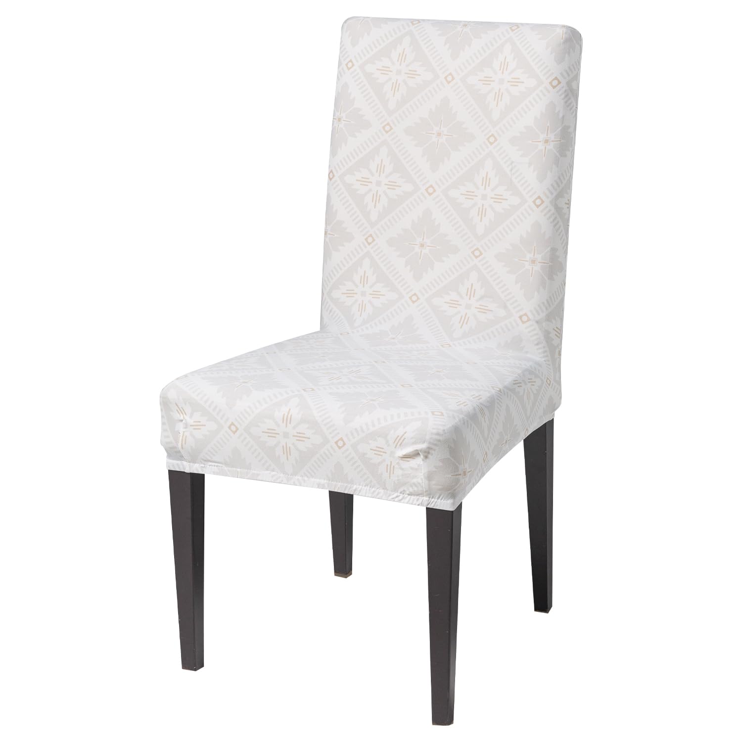 House Of Quirk Elastic Chair Cover Stretch Removable Washable Short Dining Chair Cover Protector Seat Slipcover (Pack Of 1, Dese