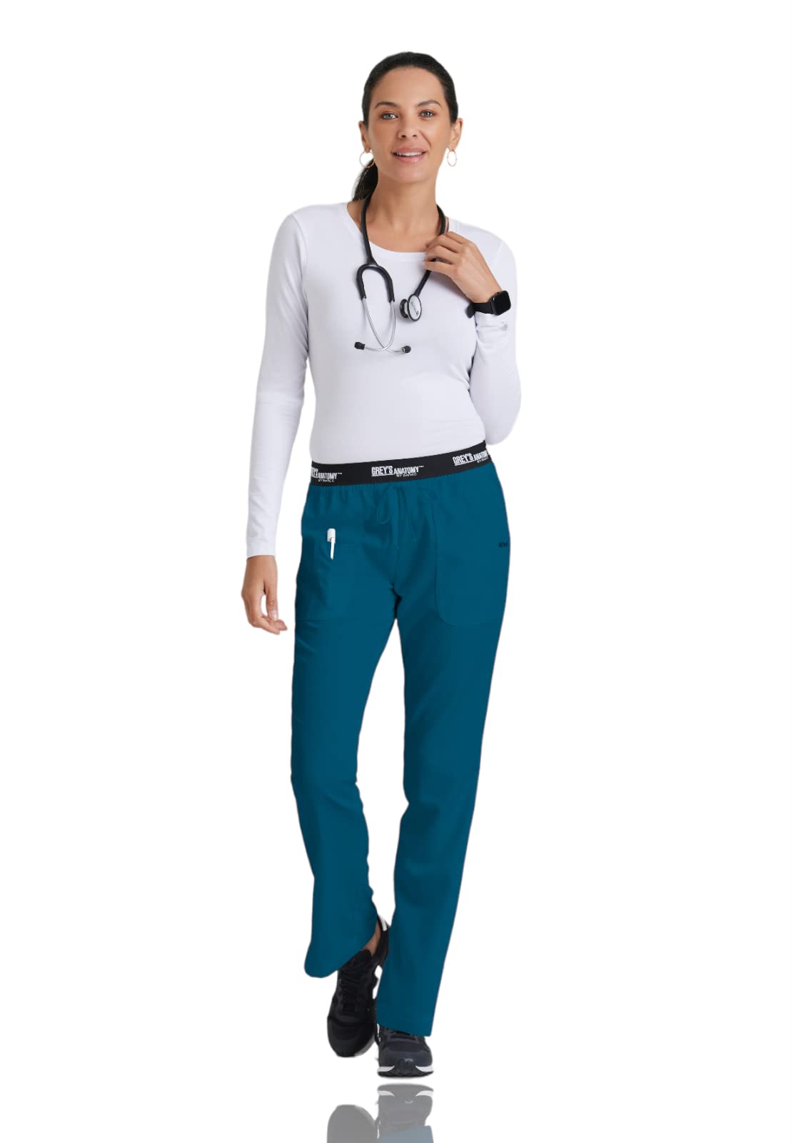 greys Anatomy Active 4275 Pant (Bahama, Small Tall)