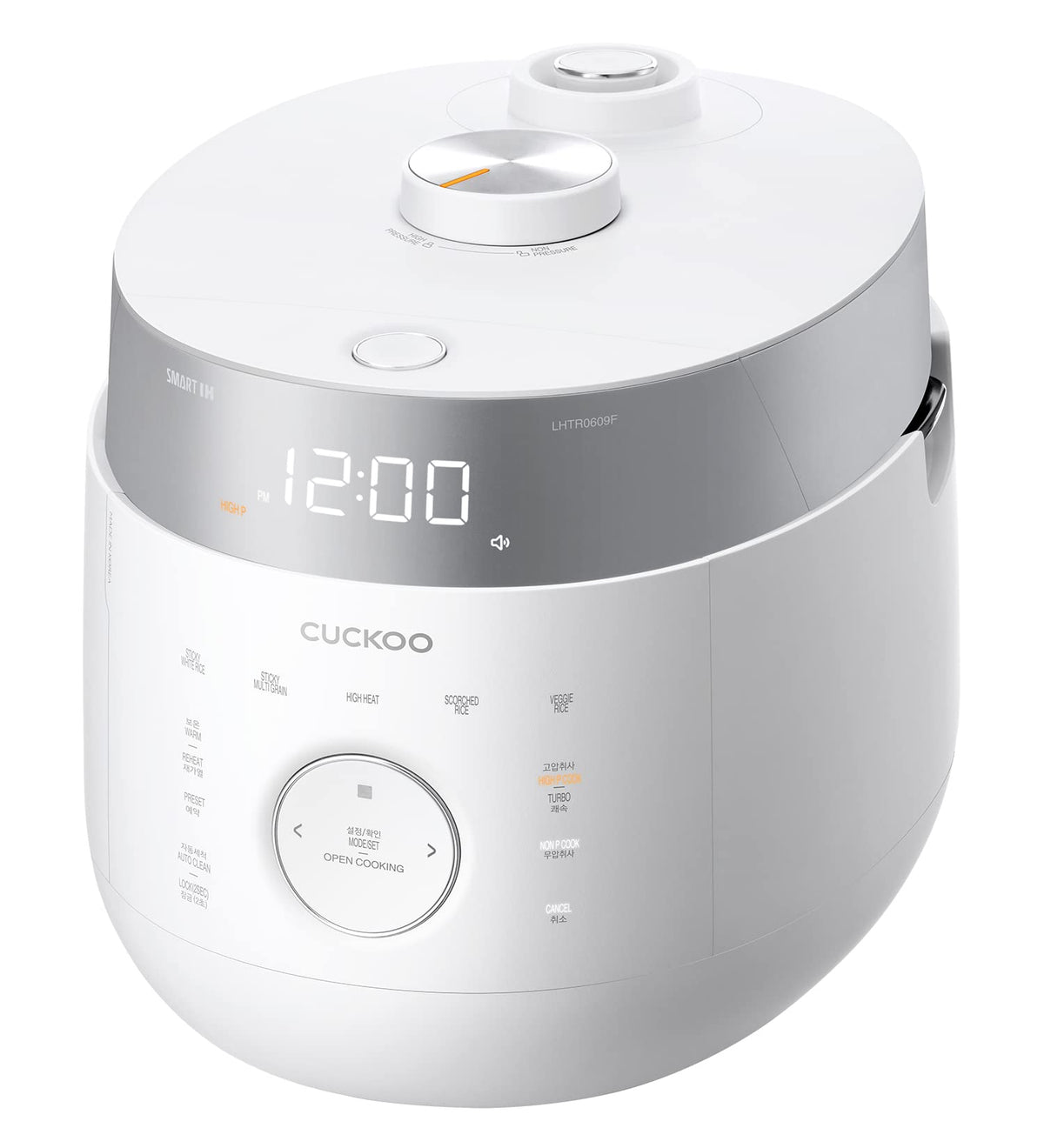 Cuckoo Crp-Lhtr1009Fw 10-Cup (Uncooked) & 20-Cup (Cooked) Induction Heating Twin Pressure Rice Cooker With Nonstick Inner Pot An