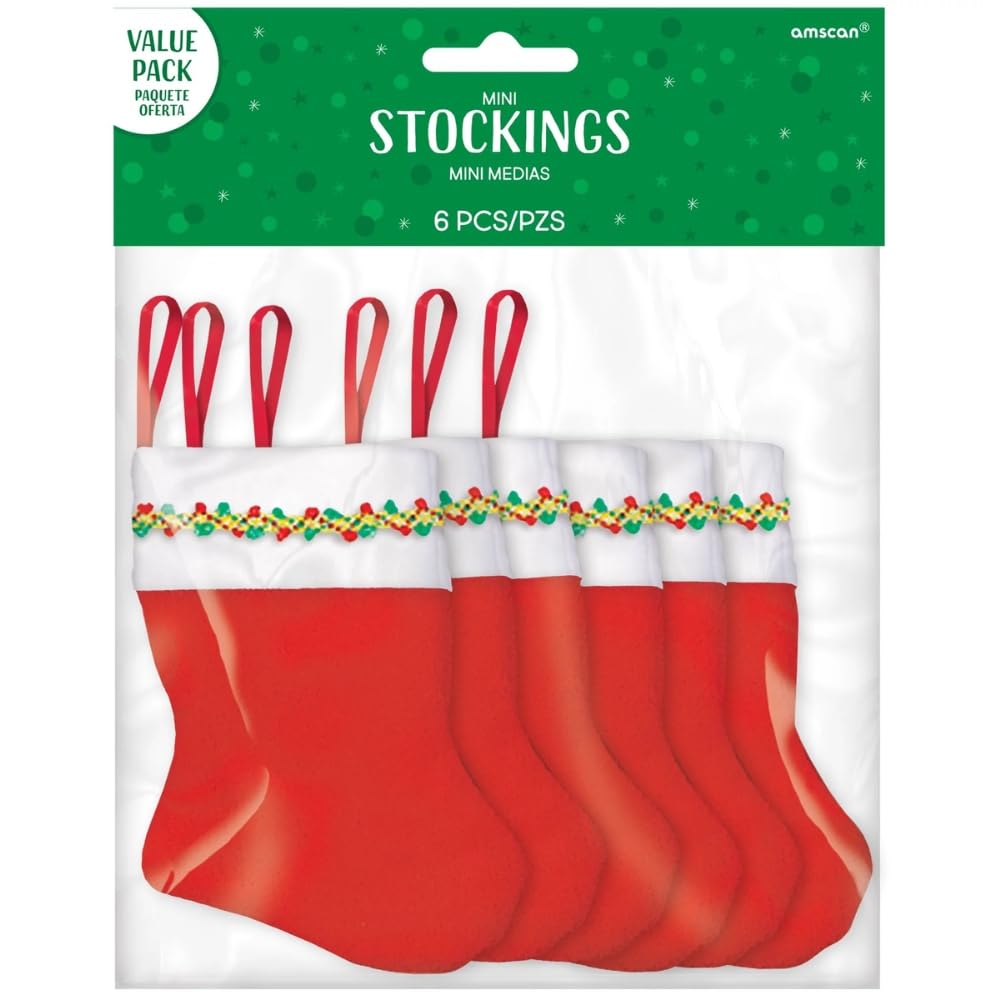 Amscan 370005 Party Supplies  5'' Each  Red/White