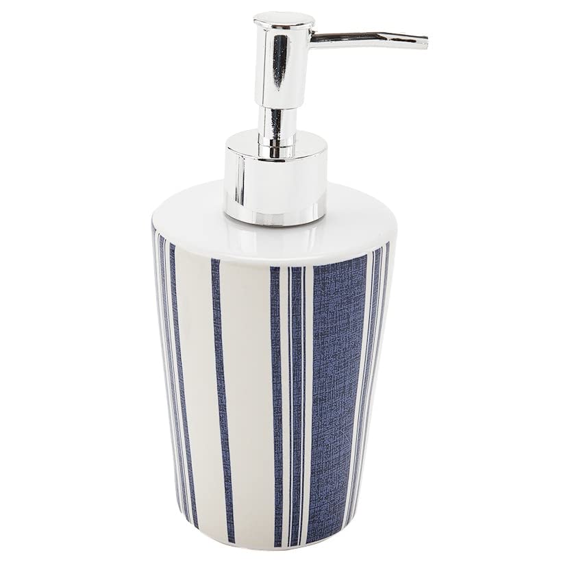 Farmhouse MultiStripe Bath Collection  Soap/Lotion Pump
