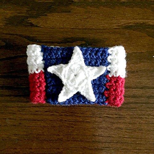 Tinton Life Super Cute Reusable Handmade Coffee Cup Sleeve Cup Sweater(America)