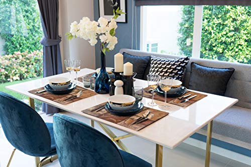 Popular Home Stylish Place Mats Coffee Tiles Kitchen D  Cor With Premium Polypropylene Material Stain Resistan, Design Your Kitc