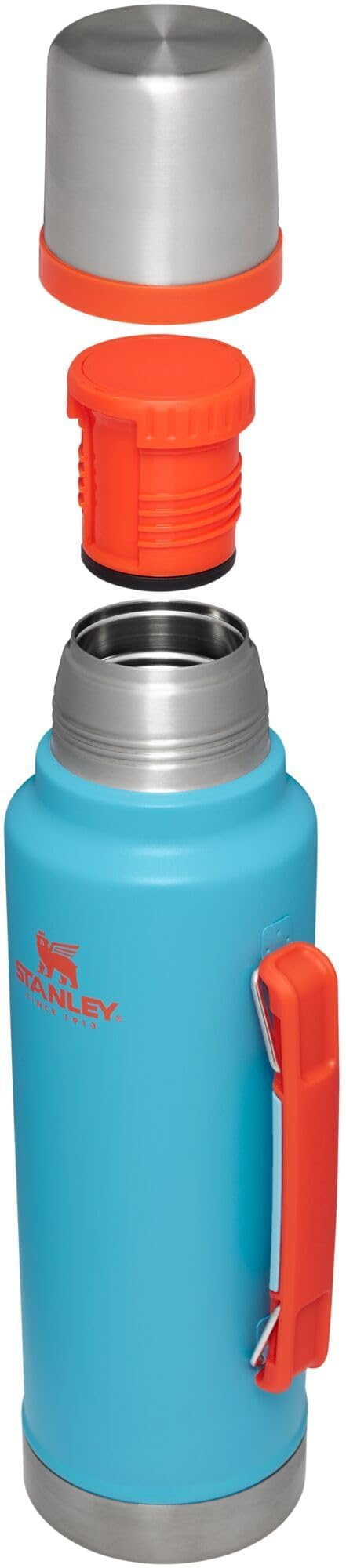 Stanley Classic Vacuum Insulated Wide Mouth Bottle - Pool - Bpa-Free 18/8 Stainless Steel Thermos For Cold & Hot Beverages - 1.5
