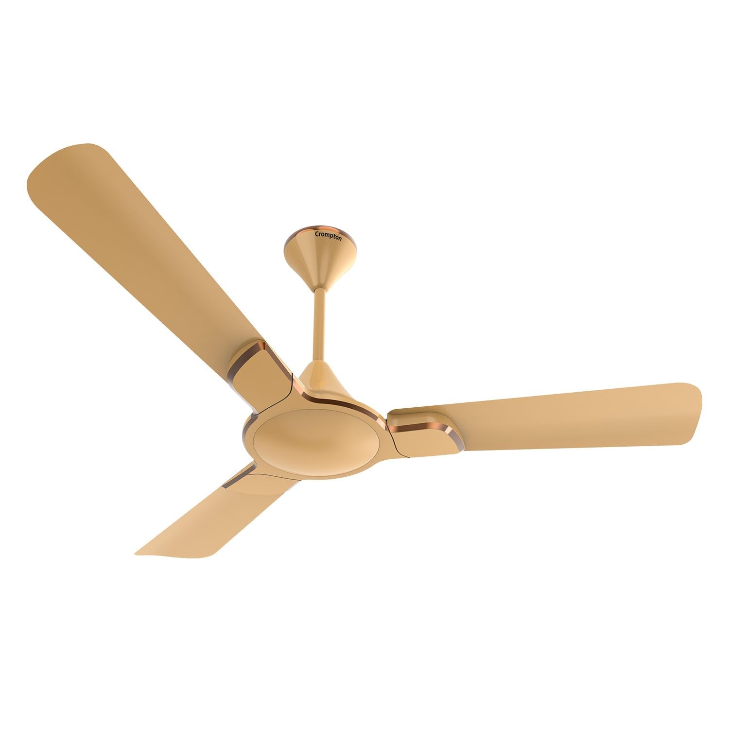 Crompton Premion Avancer Swirl 1200 Mm (48 Inch) 3 Star Energy Efficient Ceiling Fan (Cocoa Gold)
