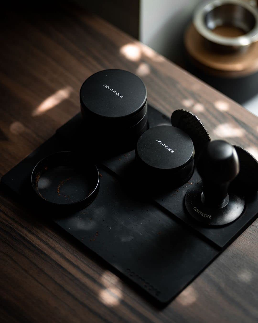 Normcore Espresso Tamping Station I Espresso Tamping Mat I Coffee Tamper Mat I Espresso Accessories Tool For Baristas I Food Gra