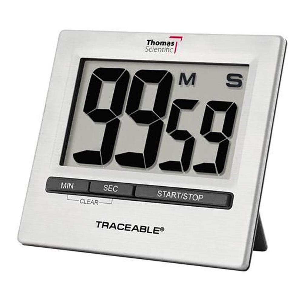 Thomas 5011 Traceable Giant Digit Countdown Timer, 0.01 Percent Accuracy, 3 '' Width X 3-1/3 '' Height X 1/2 '' Depth