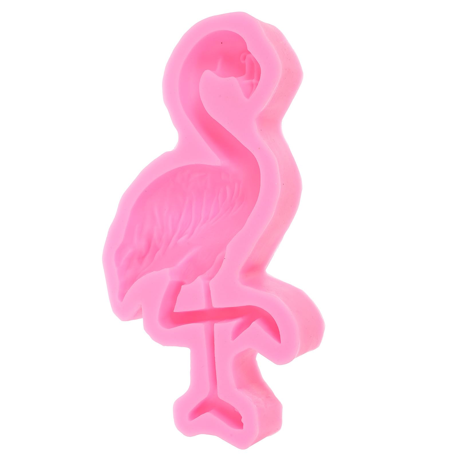 Alipis Flamingo Silicone Mold: Multipurpose Crafting Mold for Baking Cake Mousse Chocolate Fondant & Polymer Clay Candle Soap Ma