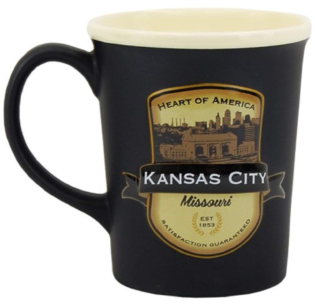 Americaware - City Of Kansas City Souvenir Ceramic Coffee Mug / Cup - 18Oz