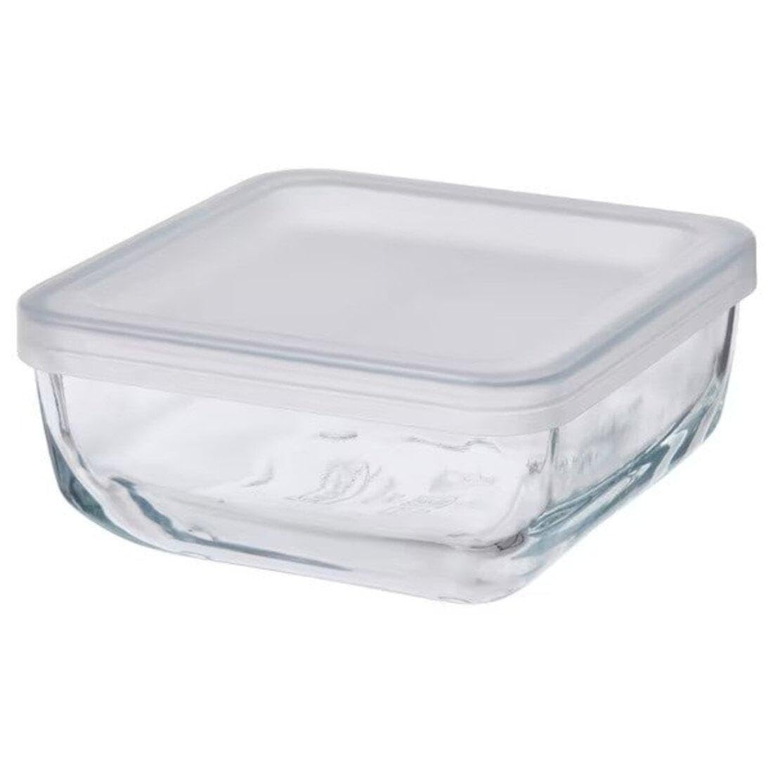 Ikea Bestmma Food Container With Lid, Glass, 0.5 L