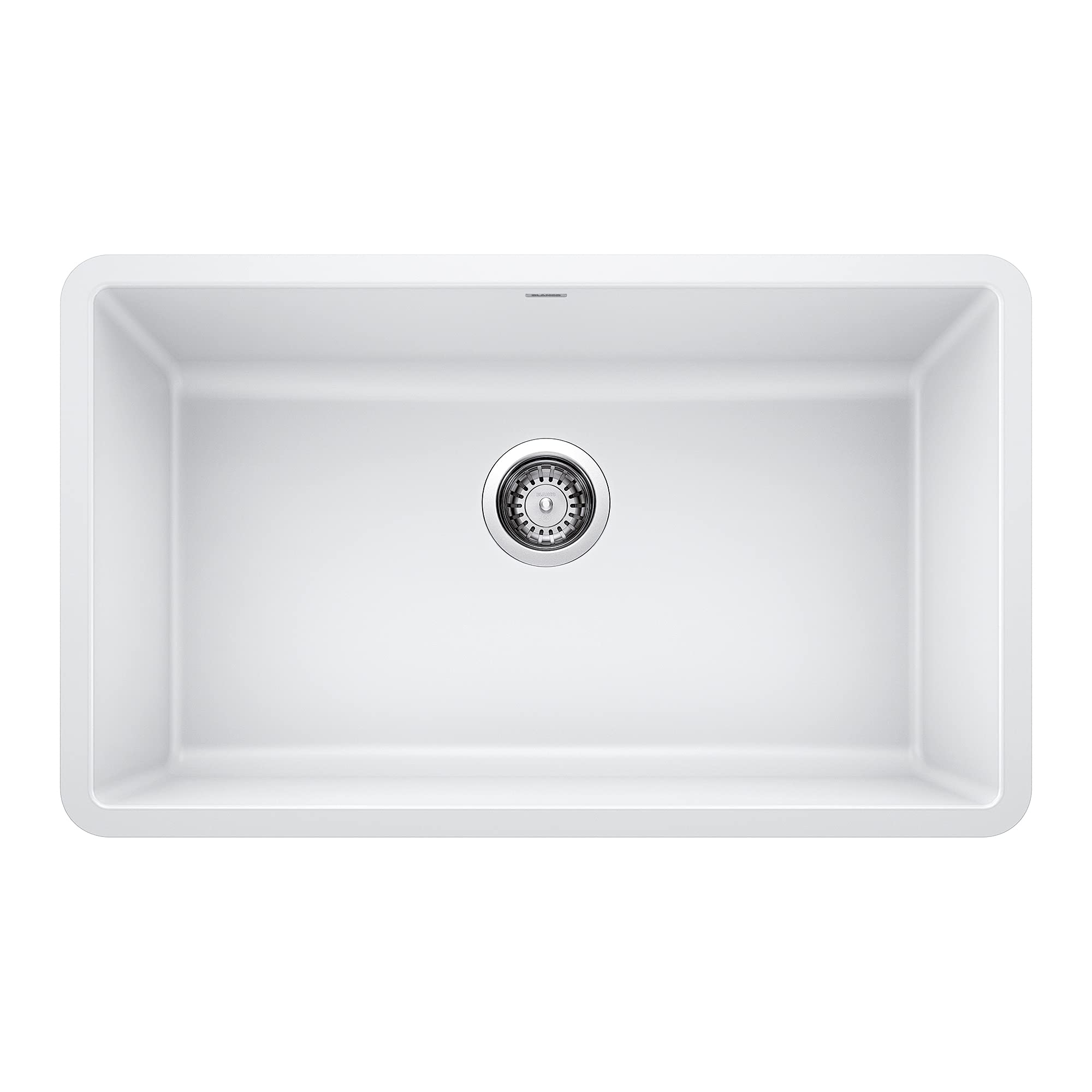BETTAA HOME Blanco 442533 Precis Single Bowl-White 30 Kitchen Sink