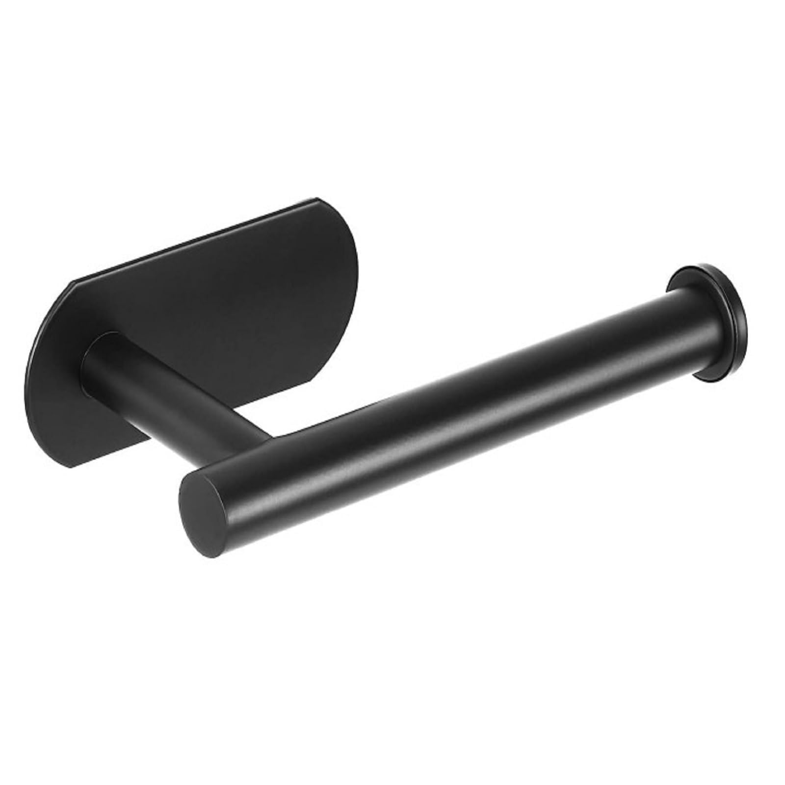 Adhesive Toilet Paper Holder Stand,Tissue Holder For Bathroom,Toilet Paper Holders Black,Stainless Steel Toilet Roll Holder, Wal