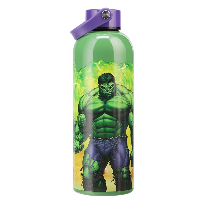 Marvel Hulk Metal Water Bottle  Officially Licensed Marvel Product