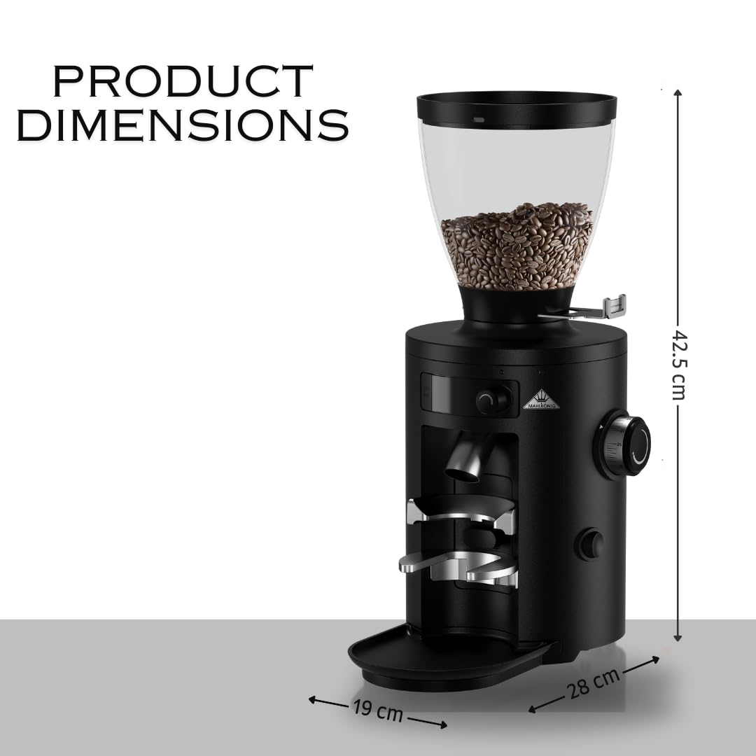 Mahlknig X54 Allround Electric Coffee Grinder, Coffee Bean Grinder, Burr Coffee Grinder, Coffee Grinders For Home Use With Stepl