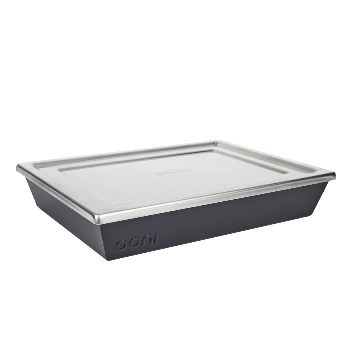 Ooni Detroit-Style Pizza Pan 9 X 6 Inch - Rectangular Deep Dish Pizza Pan With Lid, Non-Stick Aluminum Pan, Rectangle Baking Pan