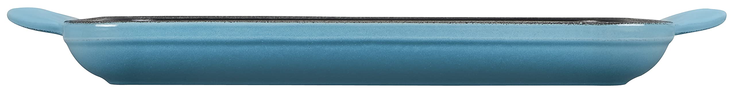 Le Creuset Enamaled Cast Iron Square Grill, 9.5, Caribbean