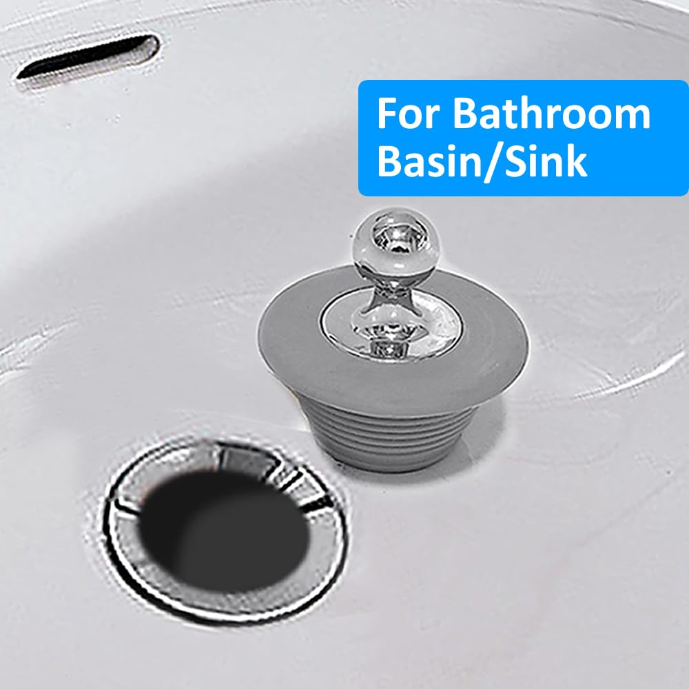 Bathtub Drain Stopper, Tub Stopper, Universal Bathtub Drain Cover, Bath Tub Plug,Sink Stopper, Shower Bathroom Accessories Repla