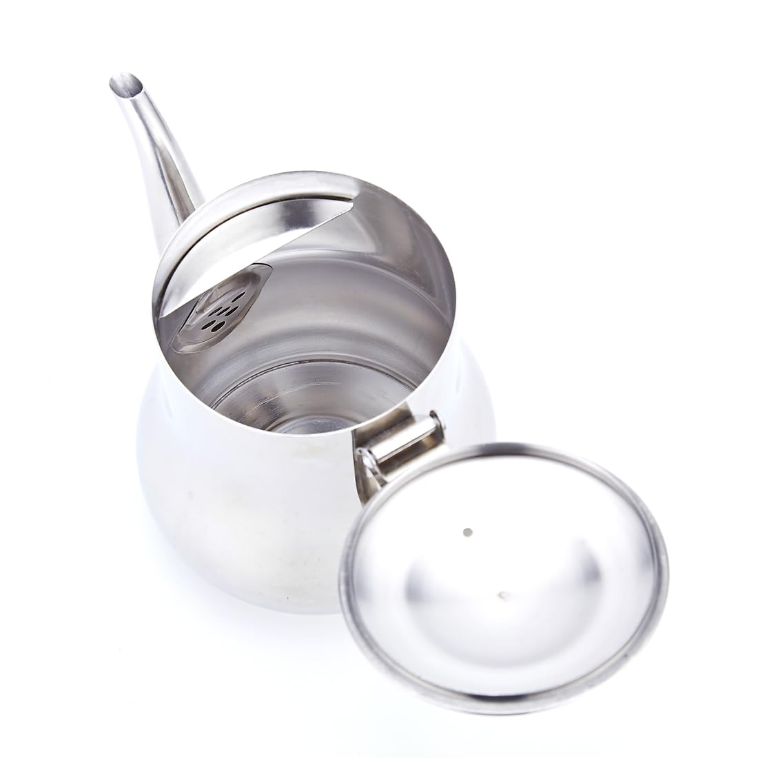 SANQIAHOME 570ml(19Oz) stainless steel small teapot