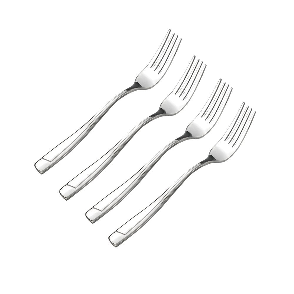 Cand 16-Piece Stainless Steel Dinner Forks, 8 Inch