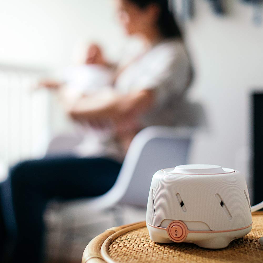 Yogasleep Dohm (White,Pink) The Original White Noise Machine, Relaxing Natural Sound From A Real Fan, Noise Cancelling For Offic