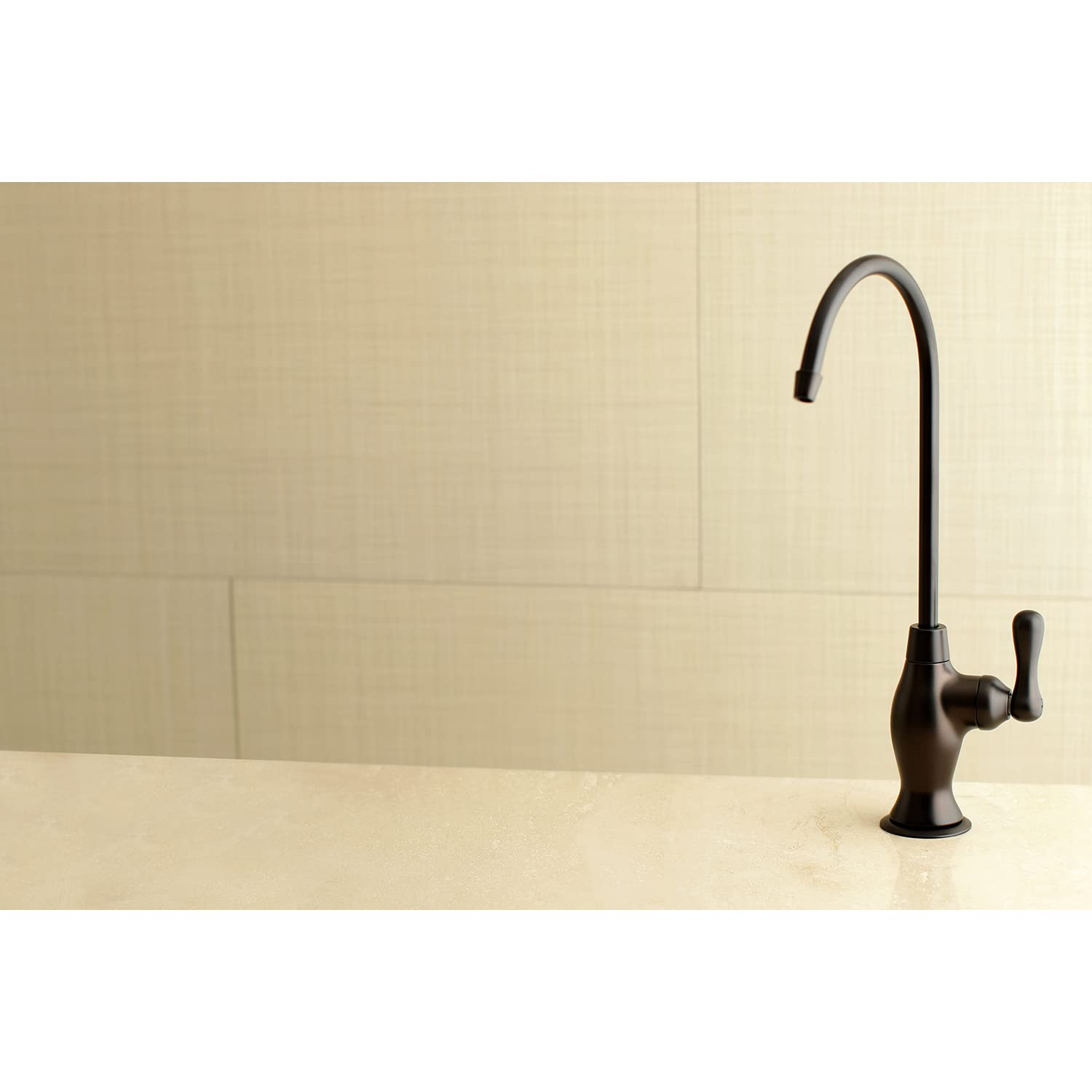 Kingston Brass KSAG3195AL Restoration Reverse Osmosis System Filtration Water Air Gap Faucet  Oil Rubbed Bronze