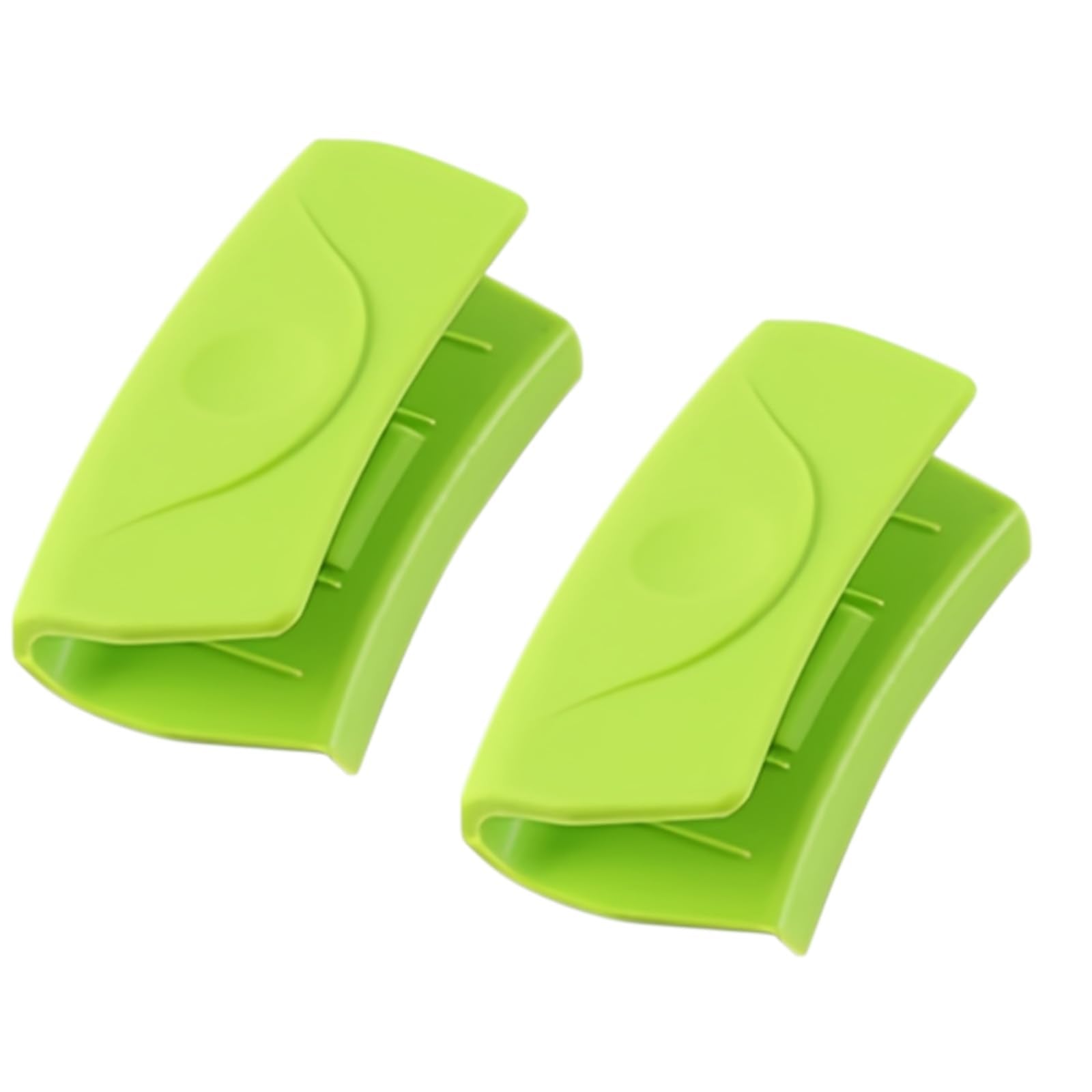 Bagentry 2 Pcs Silicone Hot Handle Holder, Cast Iron Skillet Handle Covers Heat Resistant, NonSlip Pot Handle Grip Sleeves, Ass