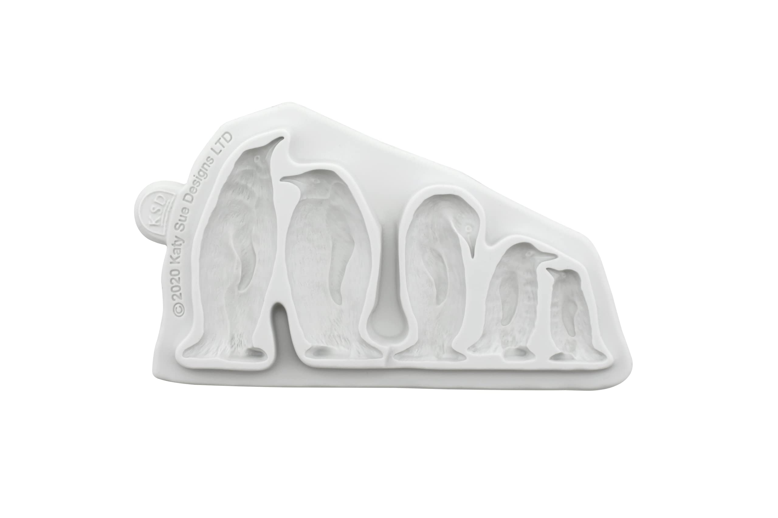 Katy Sue Penguin Family Silicone Mold For Cake Decorating & Crafts