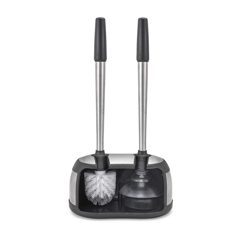 Polder Dual Bath Caddy Black