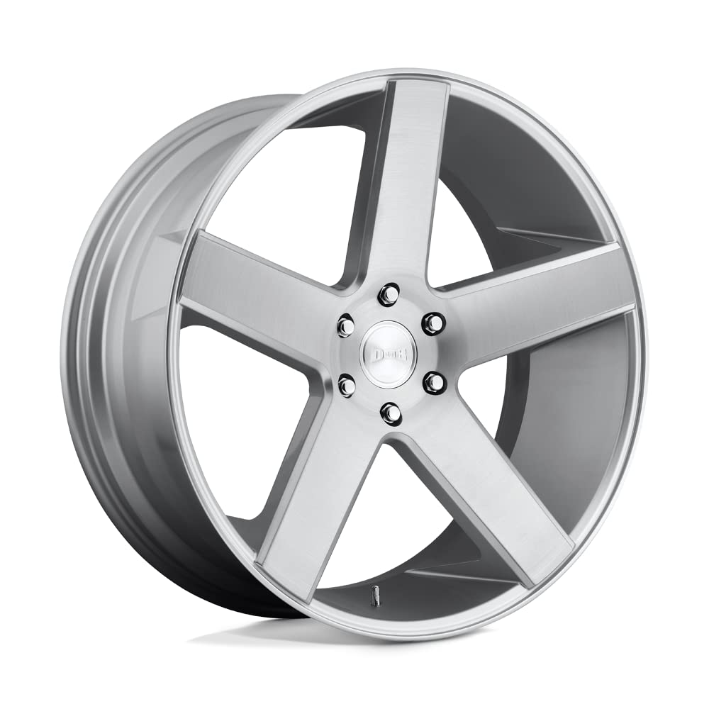 Dub S218 Baller 26x10 6x5.5 +20mm Silver/Brushed Wheel Rim 26 Inch