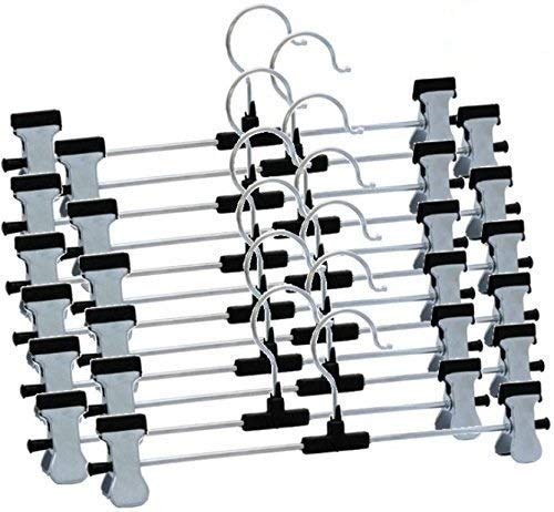 Improvhome Stainless Steel Heavy Clip Hangers  Set Of 24