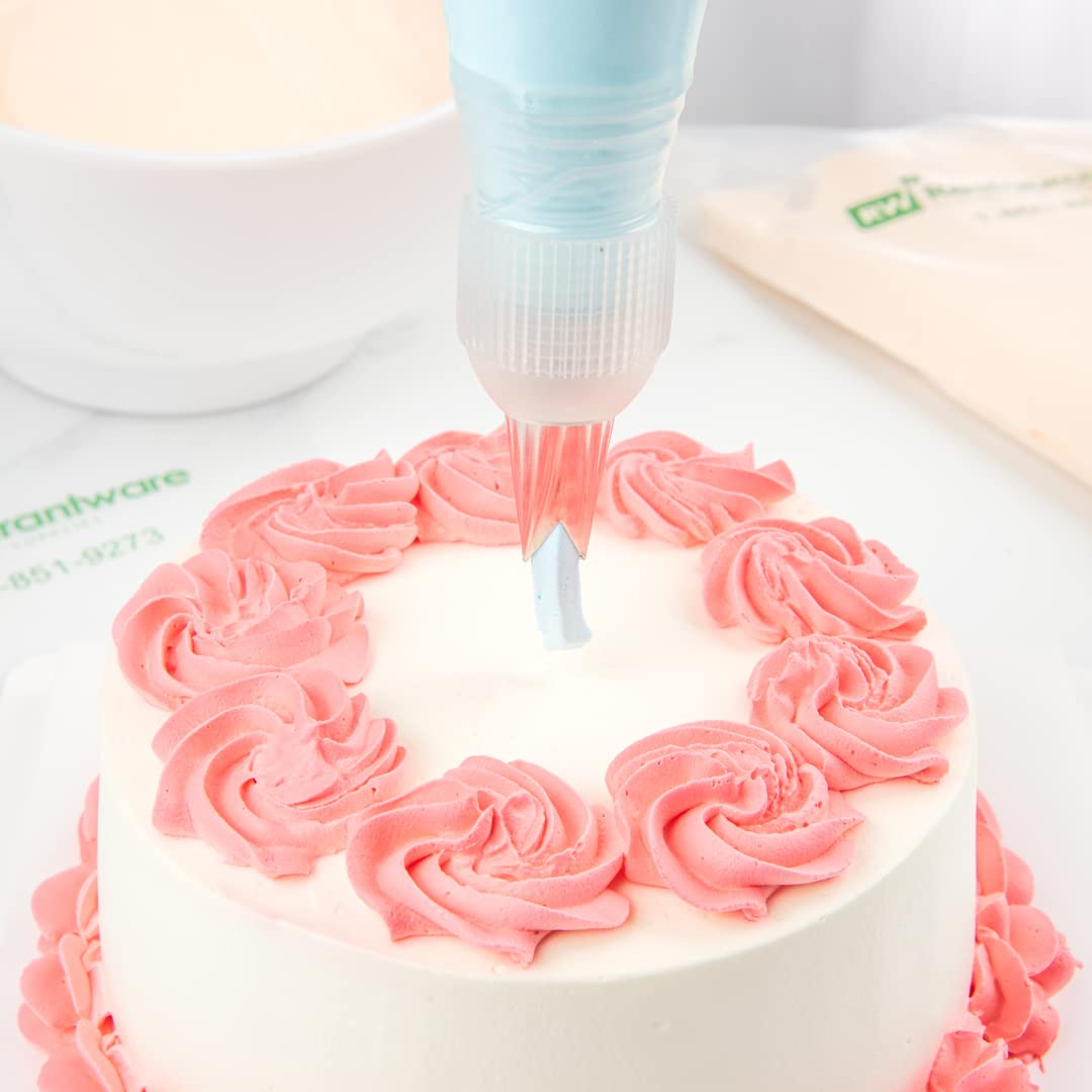 Restaurantware Pastry Tek Leaf Icing Tip 1 Reusable Piping Tip - #366 Dent-Resistant Stainless Steel Decorating Cake Tip Dishwas