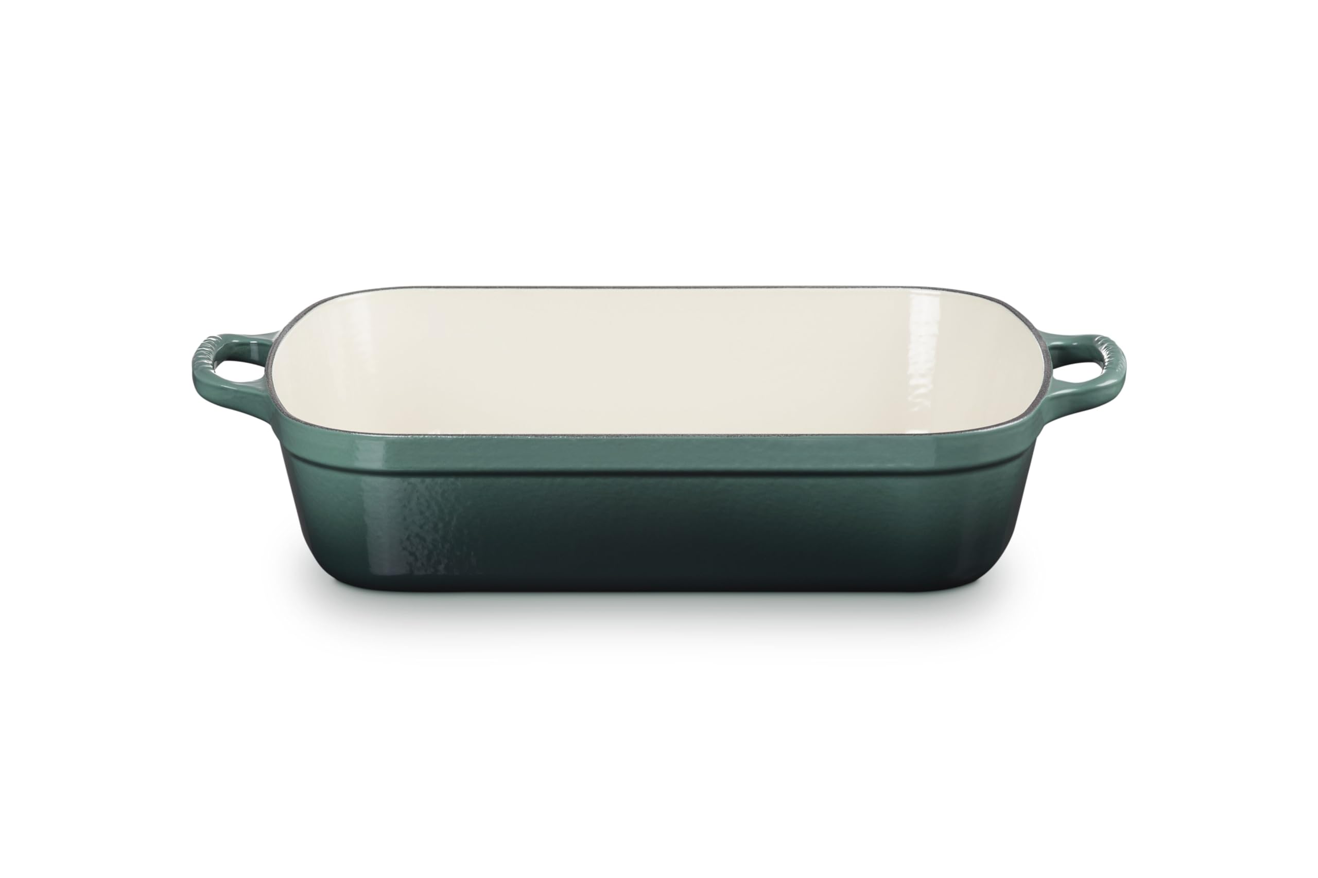 Le Creuset Enameled Cast Iron Signature Rectangular Roaster, 5.25 Qt. (9.8 X 13), Artichaut