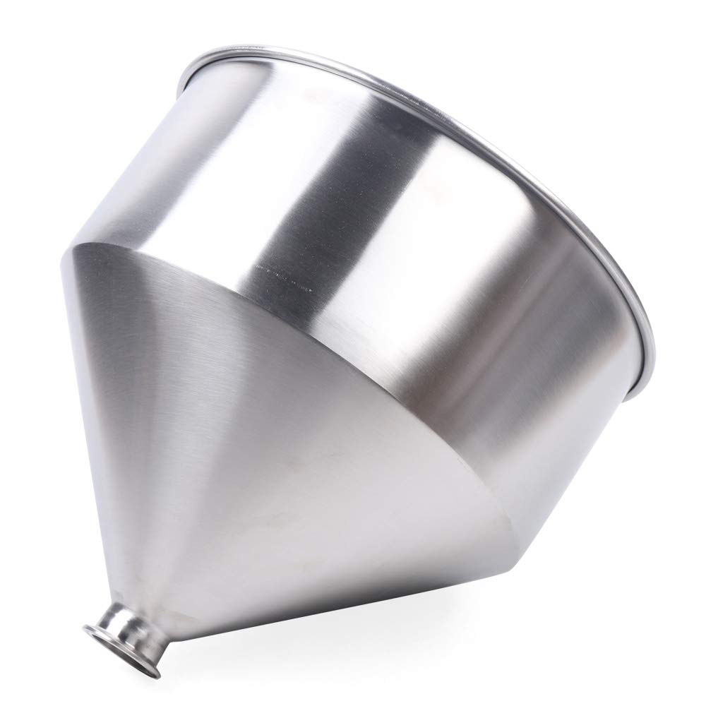Stainless Steel Hopper, 30L Volume Liquid Paste Filling Hopper Filling Machine Hopper Liquid Paste Filling Hopper Heavy Duty Fun