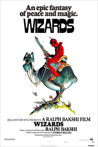 Wizards (Peace) Movie Poster - 24'' X 36'' This Is A Certified Poster Office Print With Holographic Sequential Numbering For Aut