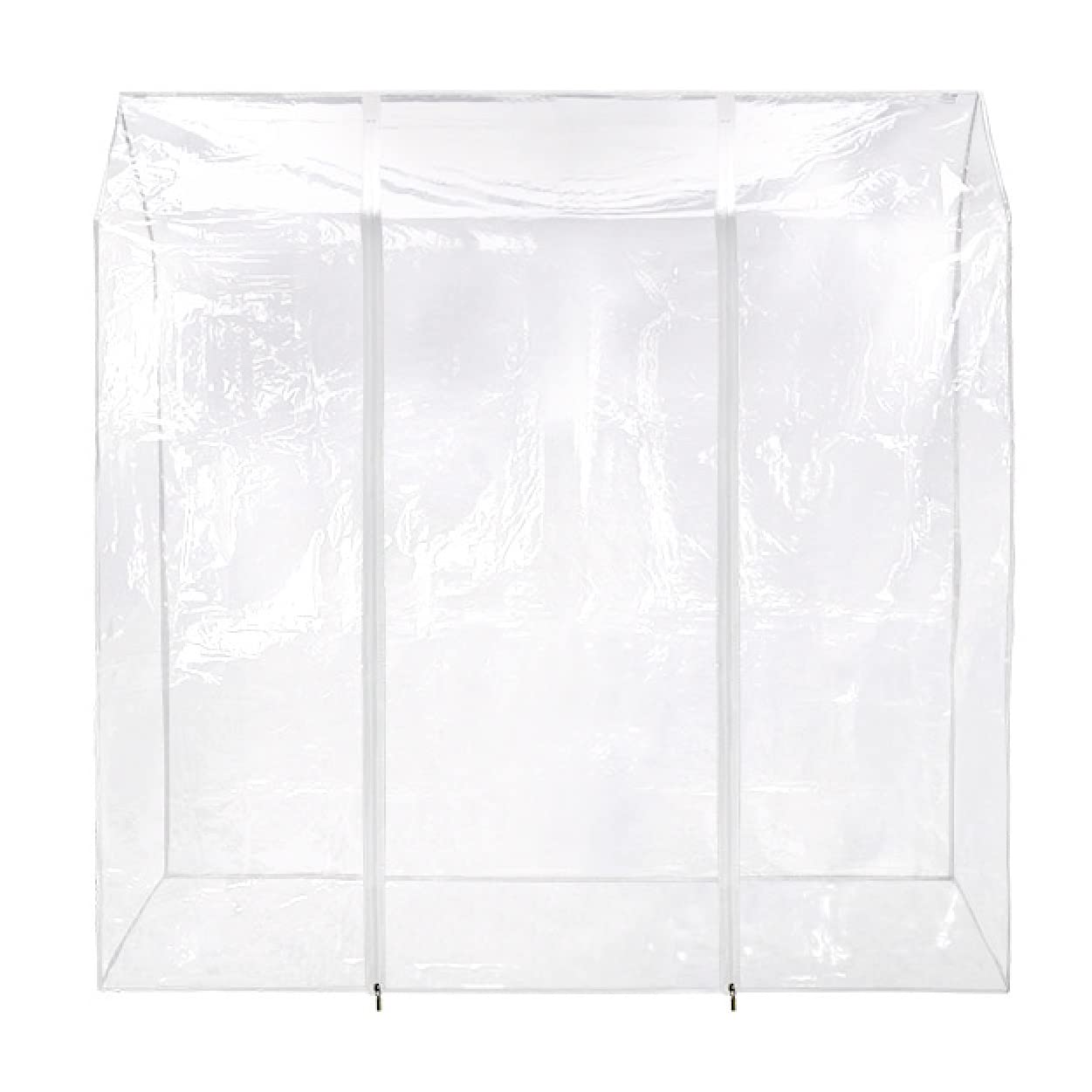 HANgERWORLD 5ft clothes garment Rack cover for Open closet clear Showerproof cover ONLY (60x24x57)