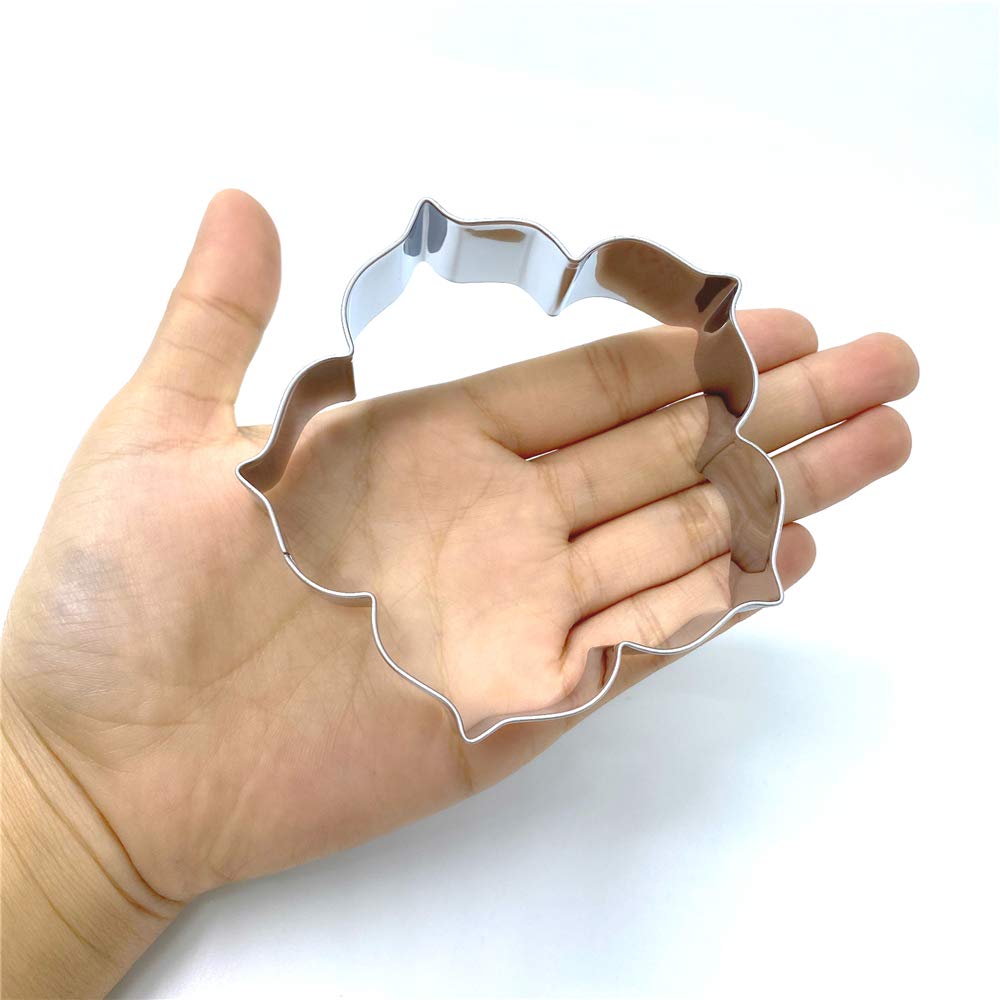 Liliao Spring Kapok Flower Cookie Cutter - 3.5 X 3.5 Inches - Stainless Steel