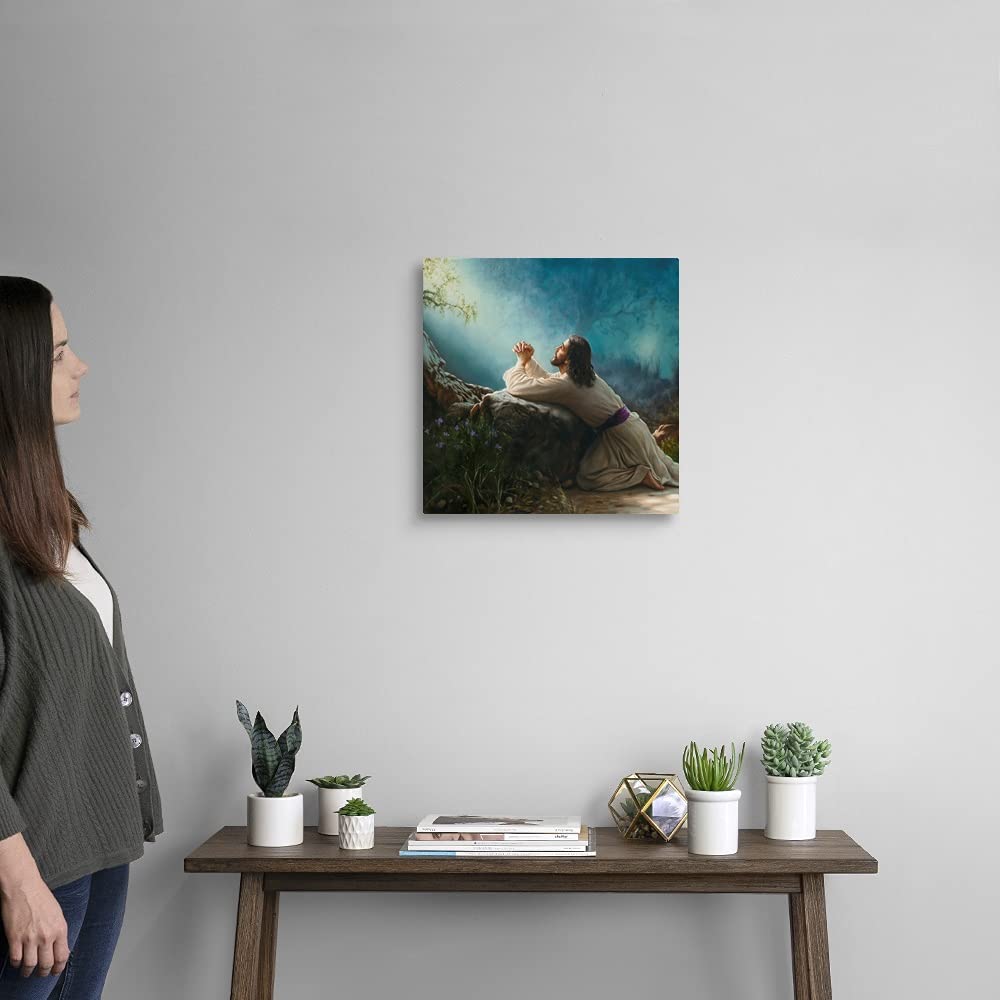 Canvas On Demand Gethsemane Canvas Wall Art Print By Mark Missman, Traditional, Home Decor, Christian, Christianity Artwork, 16'