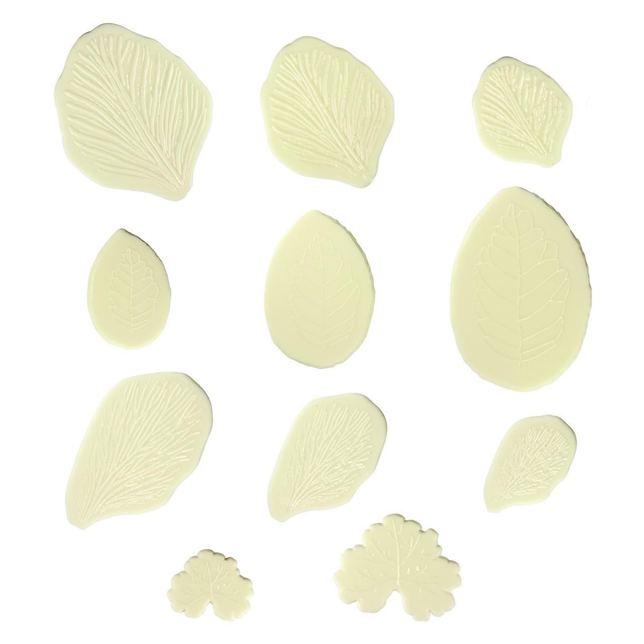 Jem Veiner Fondant Cutters For Cake Decorating, Set 1, 11-Piece