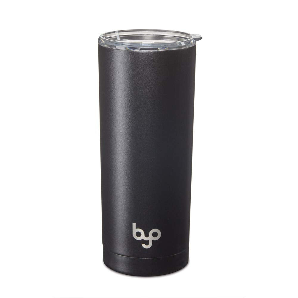 Byo By Built 20 Ounce Double Wall Stainless Steel Tumbler Black 5237927