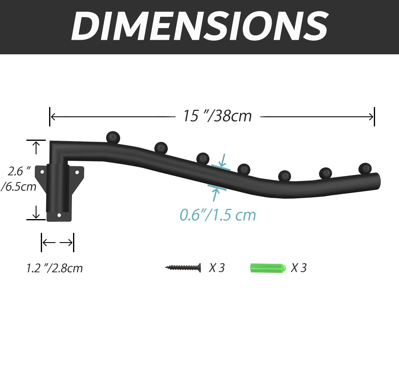 Folding Clothes Hanger Rack Swing Arm Hook Holder Clothing Hanging Garment Drying Closet Rod Storage Organizer Wall Mount Space