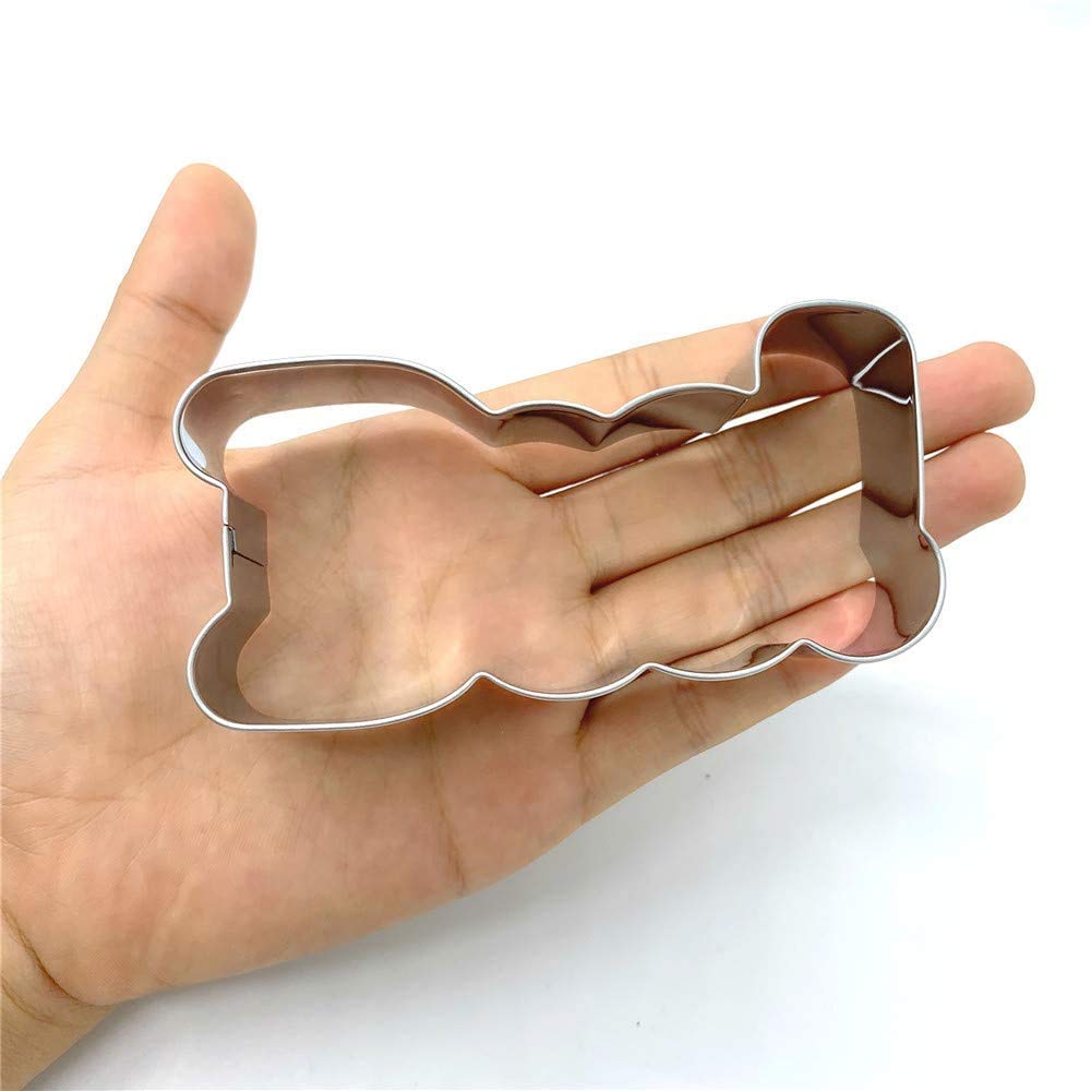 Liliao Boo Cookie Cutter For Halloween - 4 X 2 Inches - Stainless Steel