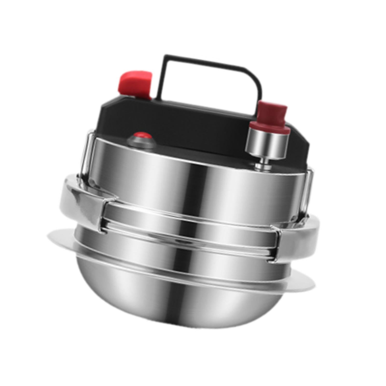 Merishopp Mini Pressure Cooker 304 Stainless Steel Pot For Household Family Restaurant 0.8L| Home Essentials | Kitchen Organizer