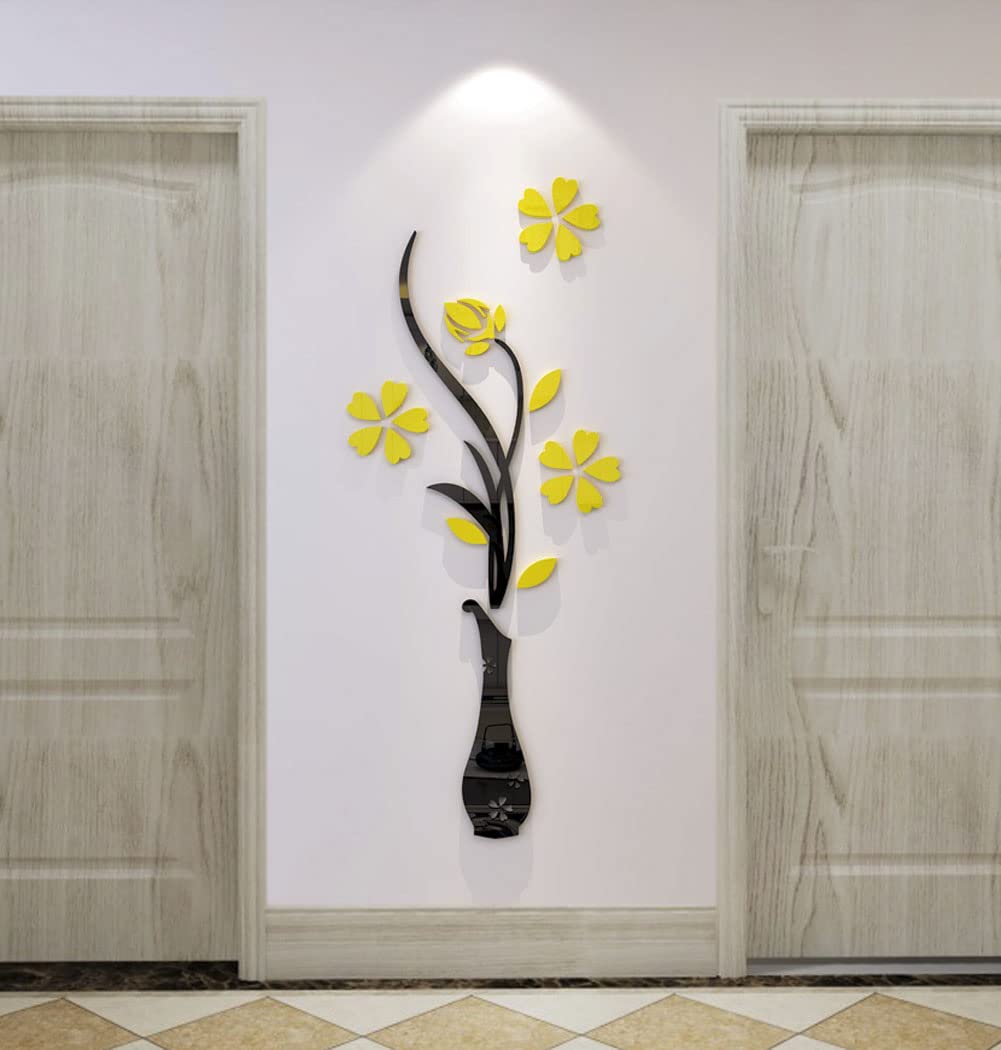 Hermione Baby 3D Vase Wall Murals For Living Room Bedroom Sofa Backdrop Tv Wall Background, Originality Stickers Gift, Diy Wall