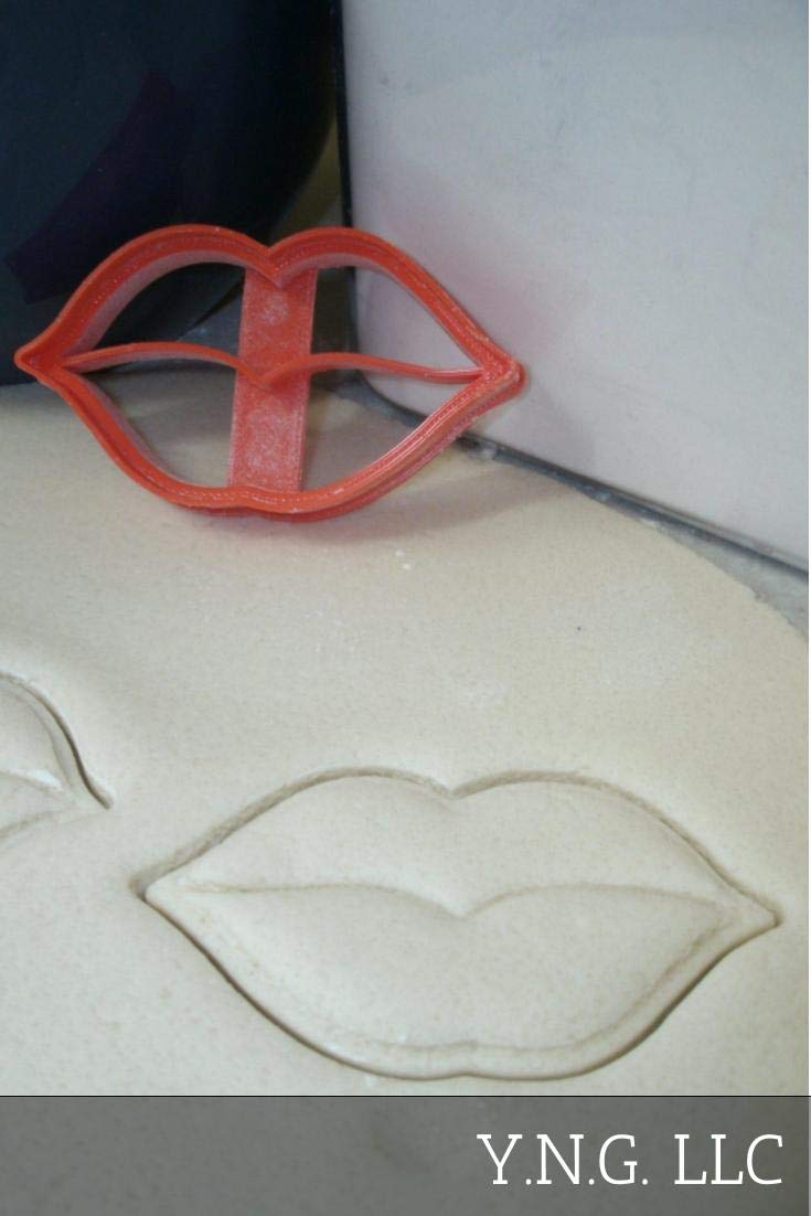 Lips Kiss Mouth Wedding Bridal Shower Love Valentines Day Cookie Cutter Made In Usa Pr815