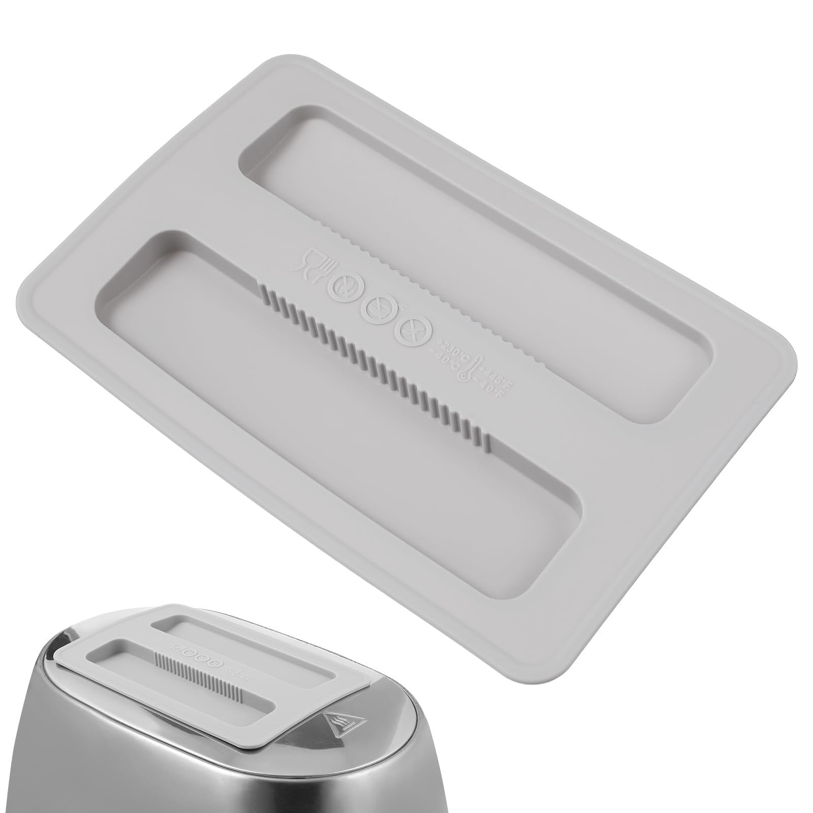UPKOCH Toaster Lid Silicone 2 Slice Toaster Cover Bread Maker Cover Toaster Appliance Top Protector Bread Machine Dust Cover Sandwich Machine Accessories